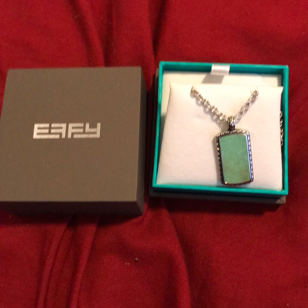 Effy turquoise pendant necklace